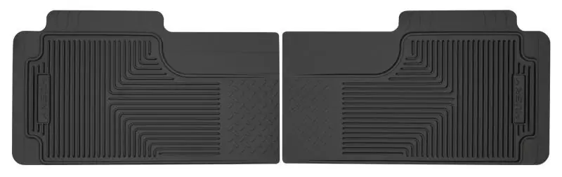 Must Have Husky Liners 80-12 Ford F-150/00-05 Ford Excursion Heavy Duty Black 2nd Row Floor Mats