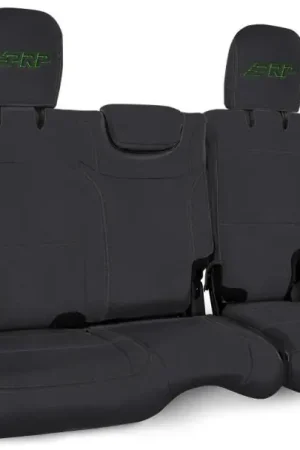 Popular PRP Jeep Wrangler JL Rear Bench CoversU - 4 door with no armrest - Black/Green