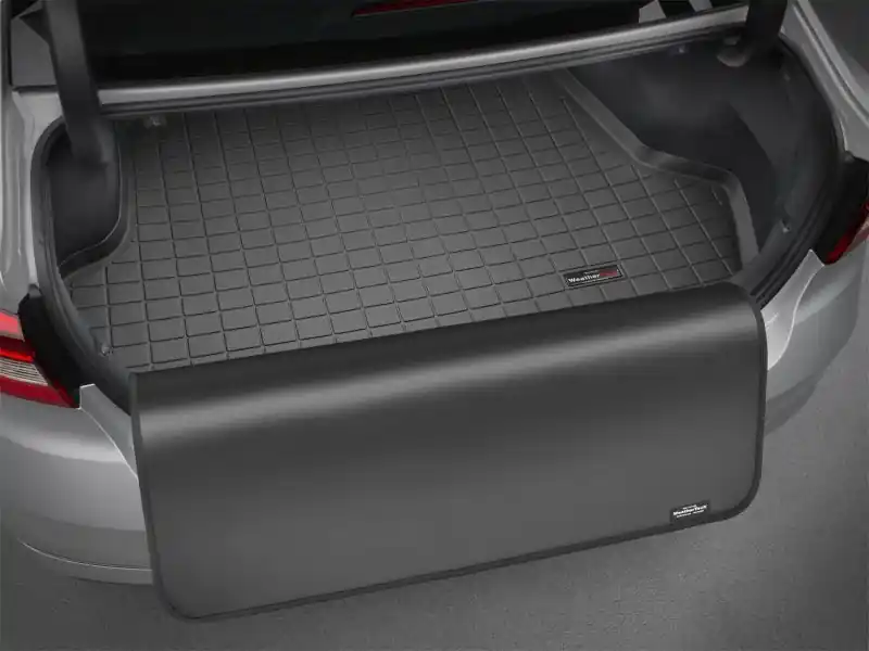 Must Have WeatherTech 05-13 Chevy Corvette Cargo Liner w/ Bumper Protector - Black (Not Convertible Models)