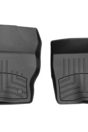 WeatherTech 2019+ Chevrolet Silverado 1500 Crew Cab  Front FloorLiner HP - Black Viral