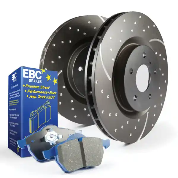 EBC S6 Brake Pad and Rotor Kit Express Delivery