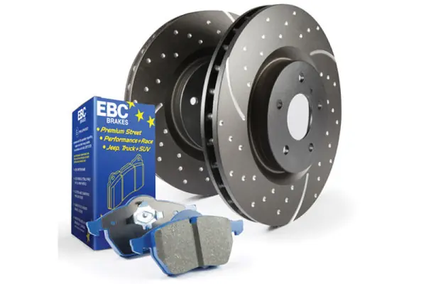 EBC S6 Brake Pad and Rotor Kit Premium