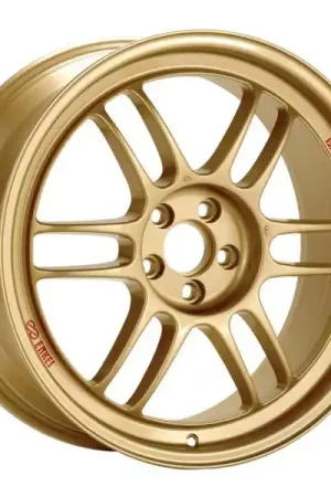 Viral Enkei RPF1 17x8 5x100 45mm Offset 73mm Bore Gold Wheel 02-10 WRX & 04 STI