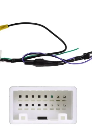 Aerpro APVTY01 Factory Reverse Camera Video Retention Adapter Harness fits Various Toyota Models Authentic