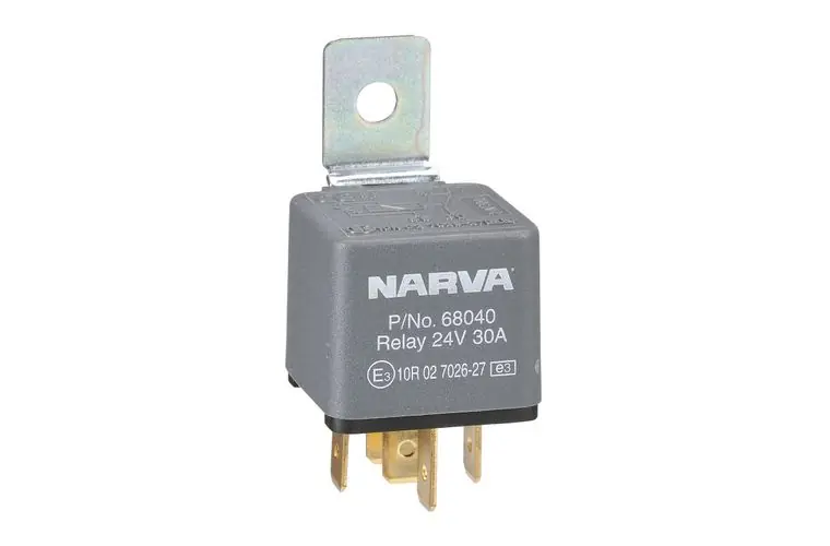 Brand New Narva 68040BL 24V 30A Normally Open 5 Pin Relay with Diode