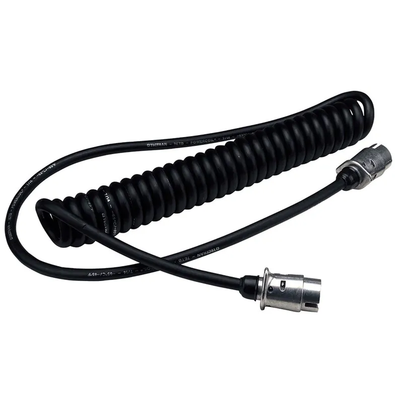 Markdown Narva 82536 7 Core 4mm Suzi Coil, 4.6 metres with 6 x 4mm (2mm2) 1 x 5mm (3mm2) cores and 1 short and