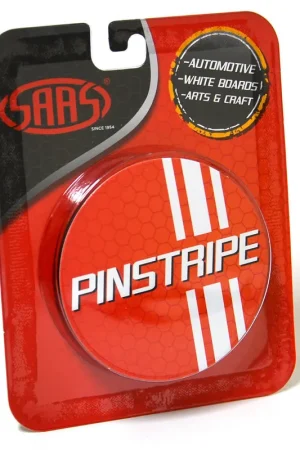 SAAS 3mm Pinstripe, Solid Silver (10m) - 1107 Clearance