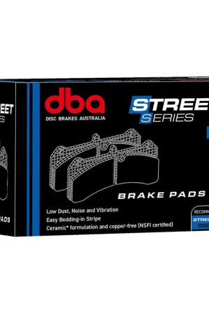 Money Back Guarantee DBA Street Series Brake Pads - DB15103SS. Replaces: BT2127