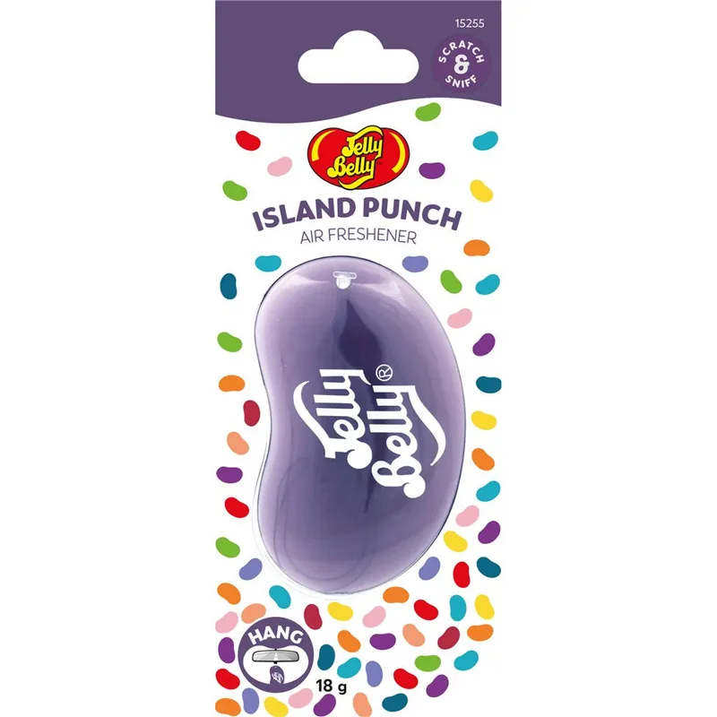 Direct From Manufacturer Jelly Belly 3D Hanging Air Freshener - Island Punch (Single) - E303515700