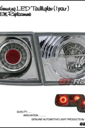 Chrome Clear LED Taillights Handmade