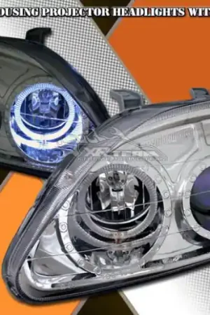 Low Price Euro Chrome Halo Pro Headlights