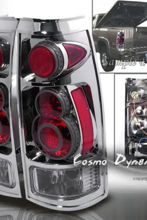 3D Retro Chrome Taillights Trending