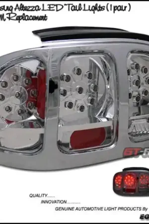 Free Delivery Chrome Clear LED Taillights