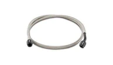 Bargain Vibrant Pre-Assembled Hose Assemblies -3AN 36in Length Hose End Style Straight/45 Degrees - 10273