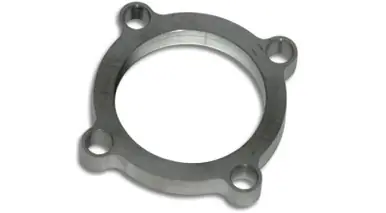 Next Day Delivery Vibrant GT series / T3 Discharge Flange (4 Bolt) with 2.5in Inlet ID Mild Steel 1/2in Thick - 14390