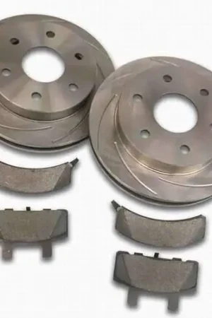 SSBC Turbo Slotted Rotors & Pads - Front - A2351010 Reduced Price