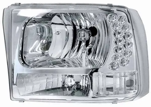 Order Now Diamond Back Headlights with LED Lights - 1PC - 0911311CC