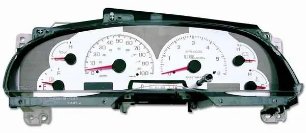 Shop Now US Speedo Stainless Steel Gauge Face - Displays MPH - Tachometer - F1500301