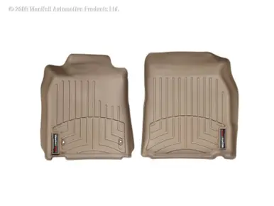 WeatherTech 08-12 Lexus ES 350 Front FloorLiner - Tan - 451431 Luxury