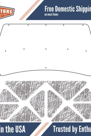 Cowl/Dash Insulation Kit for 1994-2001 Dodge Truck Extended Cab Instant Buy