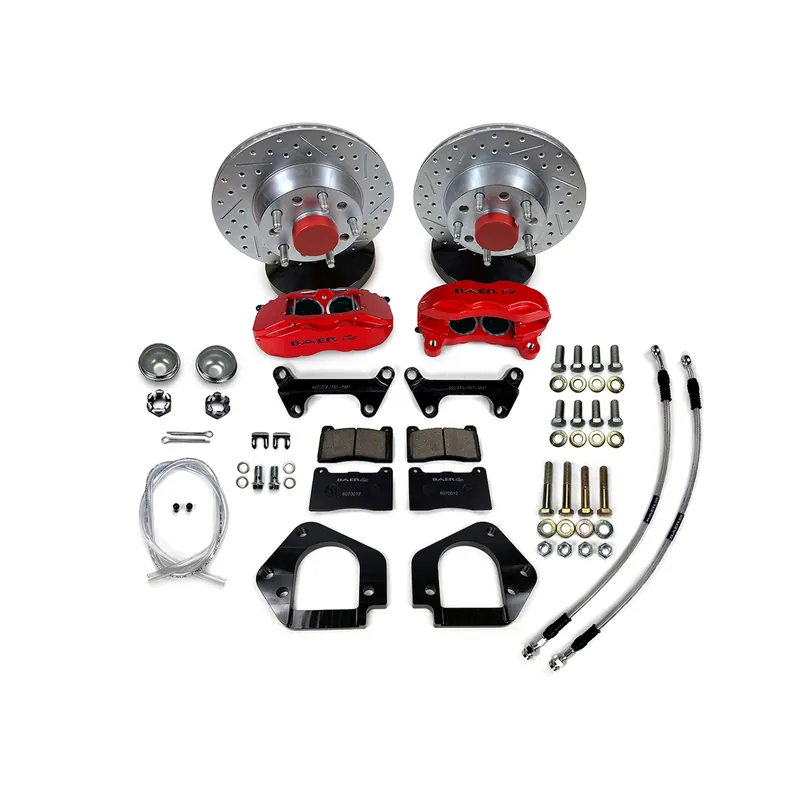 Modern Baer Brakes 4301685CY Baer Brakes 11" SS4 Int Hub, Front Brake Kit, Comp Yellow, SDZ