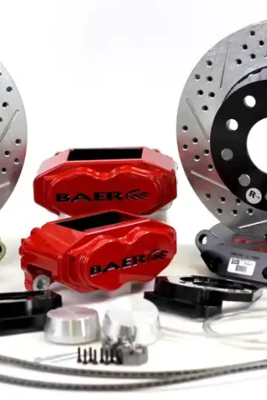 Baer Brakes 4261360HO Baer Brakes 11" SS4+ Front Brake Kit, Hugger Orange, SDZ, Std. Studs Markdown