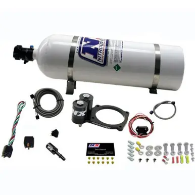 Nitrous Express Dodge Hellcat/Demon Nitrous Plate Kit w/15lb Bottle - 20943-15 Get Yours