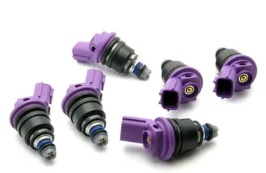 DeatschWerks 96-99 Nissan I30 VQ30 / RB25DET / Maxima VQ30de / 300zx 740cc Side Feed Injectors - 01J-00-0740-6 Direct From Manufacturer