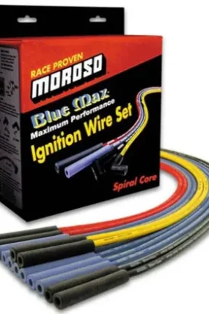 Exclusive Moroso Custom Ignition Wire Set - Blue Max - Spiral Core - 72529