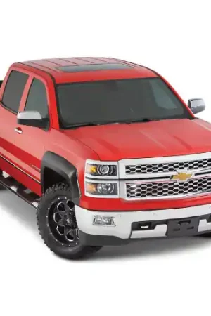 Bushwacker 2019-2020 Chevrolet Silverado 1500 Extend-A-Fender Style Flares 2pc front 78.8in Bed-Black #40155-02 Brand New