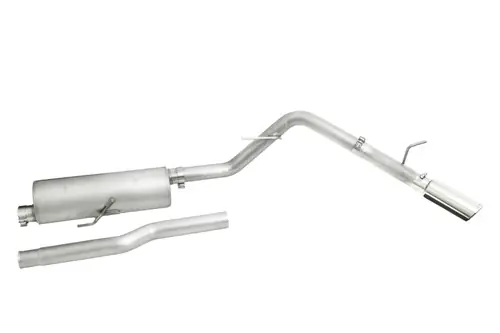 Premium Gibson 2020-2023 Jeep Gladiator JT Rubicon 3.6L 3in Cat-Back Single Exhaust - Stainless
