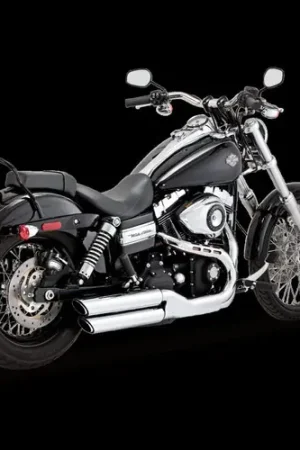 Vance & Hines Harley Davidson Dyna Fatbob/Wide 08-16 3In Sli Slip-On Exhaust Original