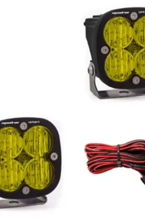 Baja Designs Squadron Sport Wide Cornering Pair LED Light Pods - Amber - 557815 Order Now