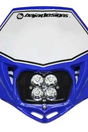 Low Price Baja Designs Motorcycle Race Light LED AC Blue Squadron Sport - 557001BUAC