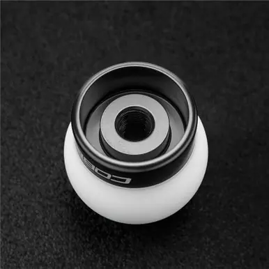 Mega Sale Cobb Ford Mustang Shift Knob White with Black Base - 2M1350-W-BK
