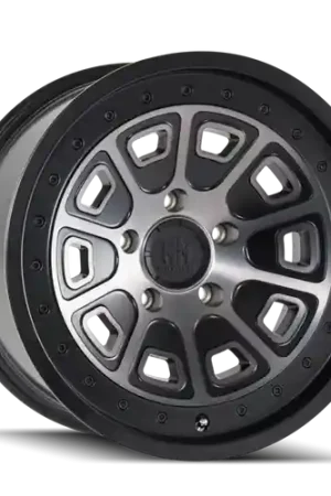 Mayhem 8301 Flat Iron 20x9 / 5x150 BP / 0mm Offset / 110mm Hub Matte Black w/ Dark Tint Wheel Premium