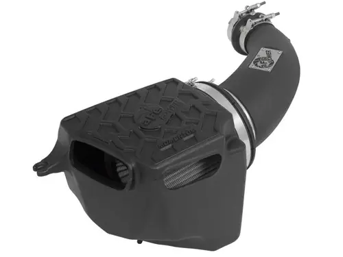 aFe Momentum GT Stage 2 Dry S Intake System 07-11 Jeep Wrangler (JK) V6 3.8L w/ Mechanical Fan - 51-76213 Holiday Sale