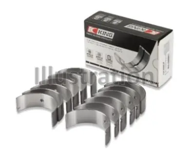 Bargain King GM 2.8L/3.4L V6 (Size 1.25) Connecting Rod Bearings Set of 6 - CR605SI1.25
