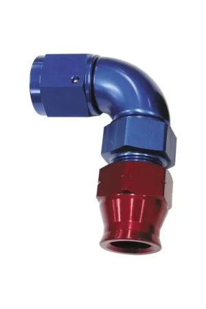 Brand New Aeroflow 90 Deg Tube to Female AN Adapter 1/4" to -4AN - Black