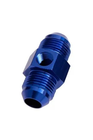 Aeroflow Straight Male to Male -6AN With 1/8" NPT Port - Black Modern