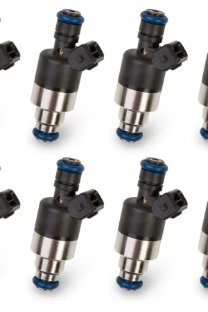 Trending Holley EFI 83 lb/hr Performance Fuel Injectors - Set of 8 Bosch/EV1 Style, Low Impedance Fuel Injectors Maximum Horsepower: 1325