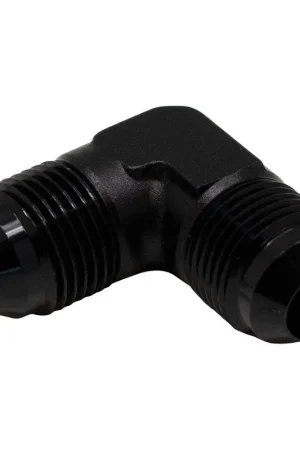 Same Day Shipping Deatschwerks 8AN to 8AN 90-Degree Fitting Anodized Matte Black