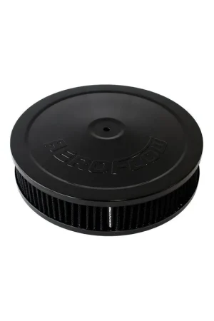 Aeroflow 9" x 2" Air Filter Assembly 5.125" Neck - Black Cotton Mega Sale