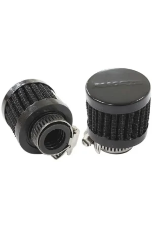 Hot Picks Aeroflow 9/16" Universal Clamp-On Filter 1.375" O.D,1.125" High - Black Top