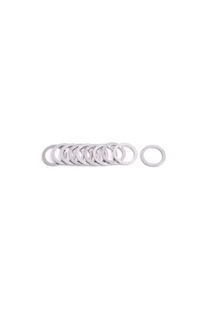 Free Delivery Aeroflow Aluminium Crush Washer to Suit 1/8" BSPP - 10 Pack