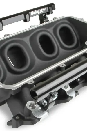 Direct From Manufacturer Holley EFI Base Manifold and Rail Kit for Lo-Ram - LS1/LS2/LS6 Black Finish with Single Injector manifold and fuel rails