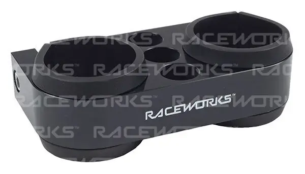 Raceworks Billet Billet Twin Pump Bracket - Suits 044 Best Choice