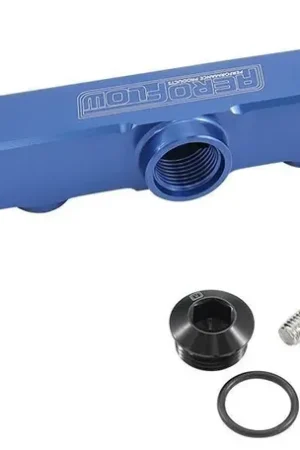 Aeroflow Billet EFI Fuel Rails - Black (EVO 4-9) Big Sale