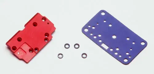 Premium Quick Fuel Technology Billet Metering Plate Kit Vacuum Secondary Annodized