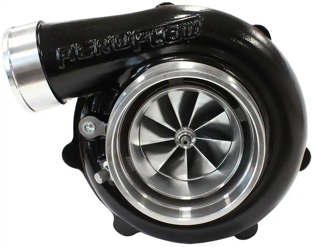 Aeroflow Boosted 6862 .83 Reverse Rotation Turbocharger 1050HP - Hi Temp Black Finish Crafted